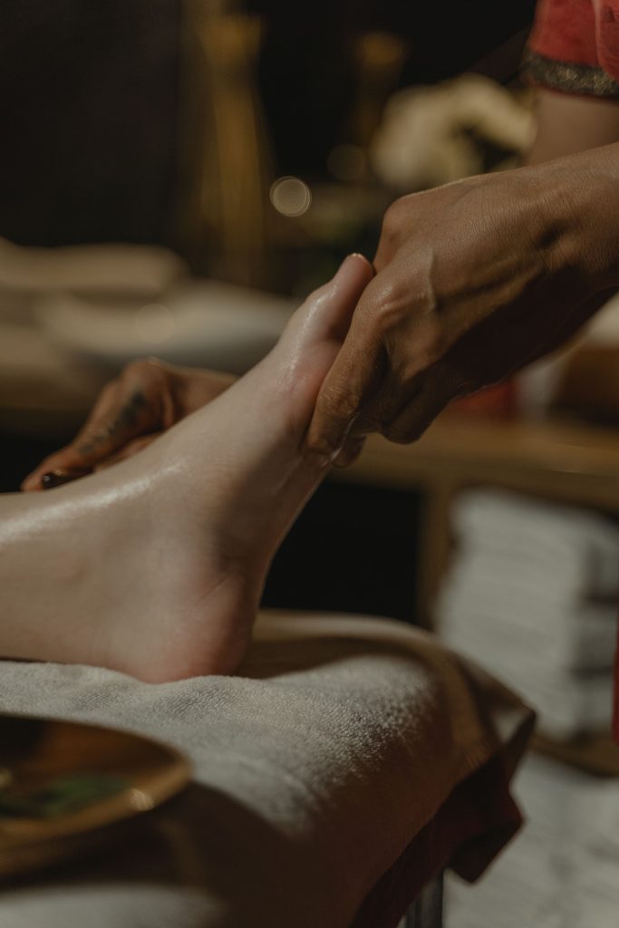 massage pied